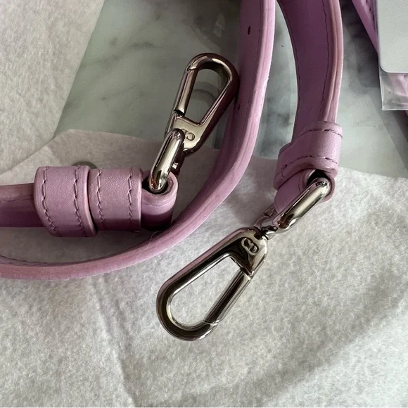 Christian Dior Purple Leather Diorissimo Pocket Tote Bag - Picture 5 of 11